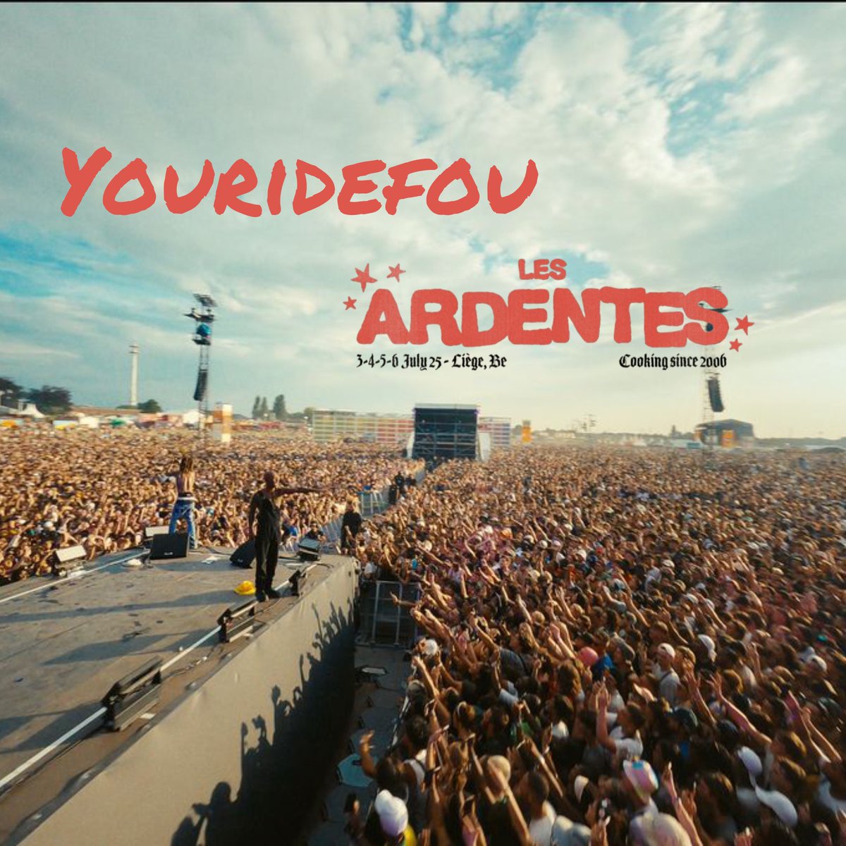 ~Collab avec le festival LES ARDENTES ~

🎟️Je vous offre 2 pass pour les 4 jours du plus grand festival de rap en Europe !

POUR PARTICIPER :

➡️ RT ce post
➡️ Follow <a href="/Youridefou/">Youri 🦊🍃</a> et <a href="/LESARDENTES/">LES ARDENTES</a> 

📆TAS dimanche 25 mai 
Bonne chance à tous ! 🍀