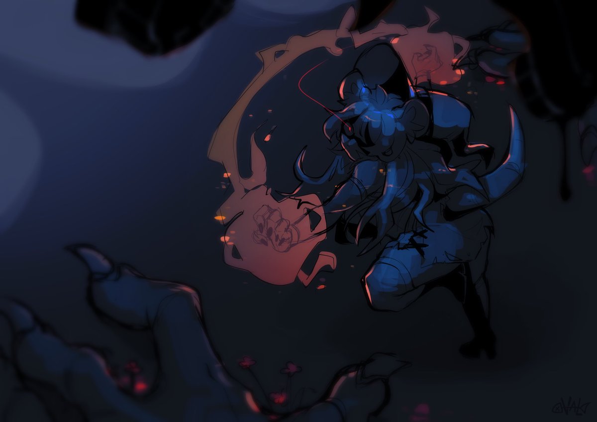 Valuctide's tweet image. Final Showdown
-thinking about revisiting this as a fully colored version

#booTheART