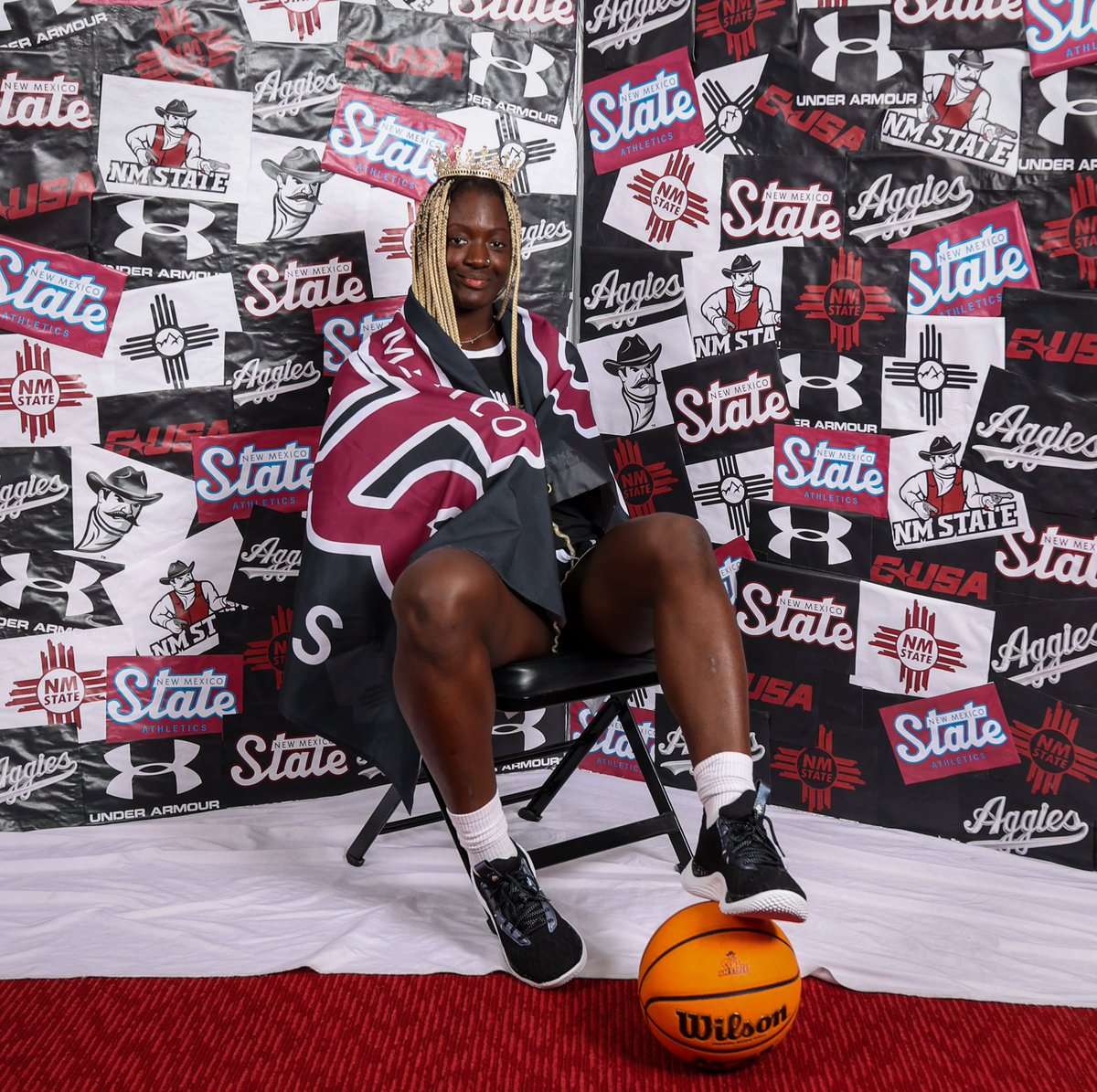 moranedossou's tweet photo. God's timing is perfect. Beyond blessed to announce my commitment to New Mexico State. Thank you to everyone who has helped me along my journey. #committed #letsgoaggies @Coach_L_Steele @EthanMcIlhargey @coachjodyadams @FreyJfrey https://t.co/aFODfB0U4f