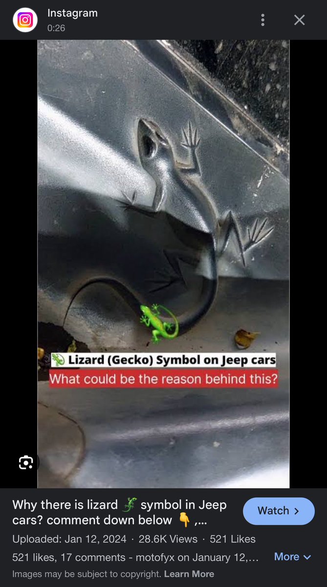 Ashish12529's tweet photo. @JeepIndia Why do you have Lizard on your Jeep vehicles still. This is impacting your Sales. Last year my family wanted to buy Jeep but looking at the Lizard we did not even take a test drive, and bought VW Tigun 1.5 . Reconsider your Easter Eggs for Indian Market. https://t.co/BNEOSbFNyE