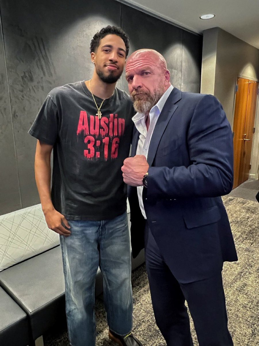 TripleH's tweet image. It’s almost like we wrote it…