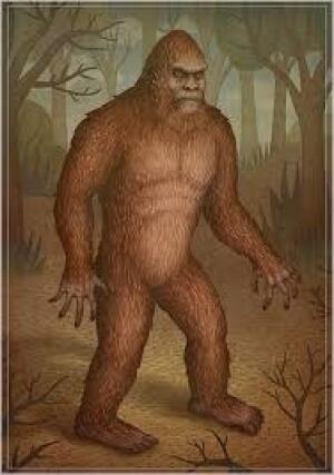 HorrifyingHist1's tweet photo. The Yowie is a mysterious cryptid that is believed to inhabit the vast Australian wilderness. With long, shaggy hair and a towering stature, it is often described as Australia's own version of Bigfoot. 🦍🌿 #Yowie #AustralianFolklore #CryptidLegends https://t.co/3XIsqnyi0j