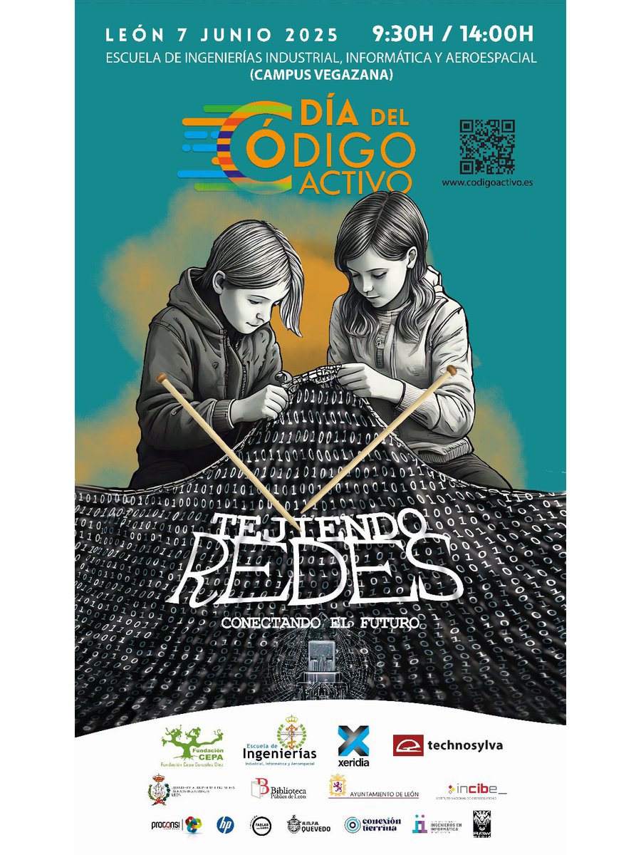 🚀 ¡Vuelve #CódigoActivo!
📅 7 de junio | ⏰ 9:30–14:00
📍 Escuela de Ingenierías de León
🎯 Fab Lab León estará presente como sponsor y con stand
🛠️ Inscríbete ya a los talleres:
👉 docs.google.com/forms/d/e/1FAI…
¡No te lo pierdas!
#FabLabLeón #STEAM #InnovaciónEducativa