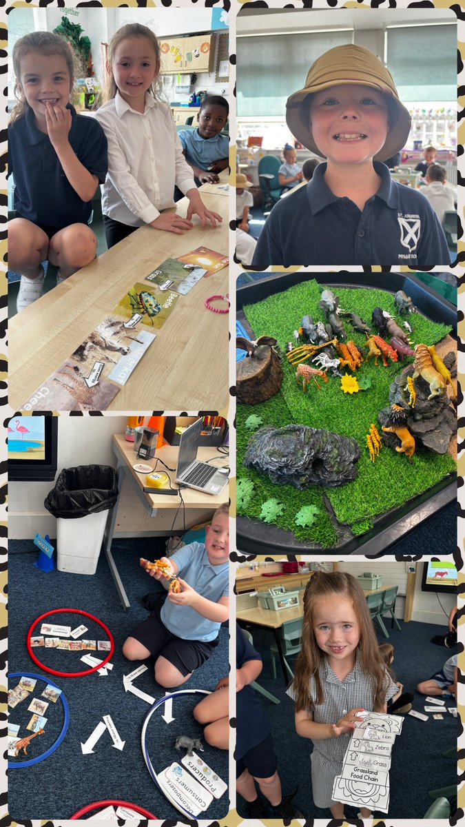 MissDochertySTA's tweet photo. Last week, we explored food chains in the African savanna 🌍🦁we played, investigated, and used our meta skills to understand their global importance. Linking to Laudato Si', we learned why it's our job to protect them for the future. 🌱🌿 #Metaskills #GlobalCitizens https://t.co/xtepcvNxyJ