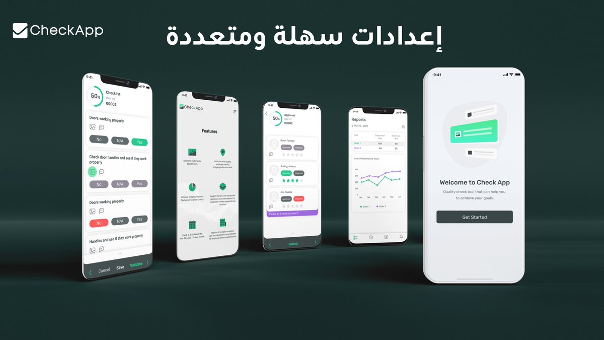 CheckApp tweet media