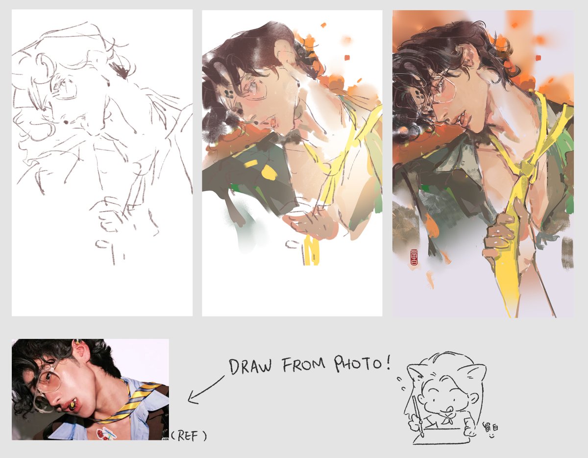 Learning. 
Yes.I will make it with my flavor anyway . 😉