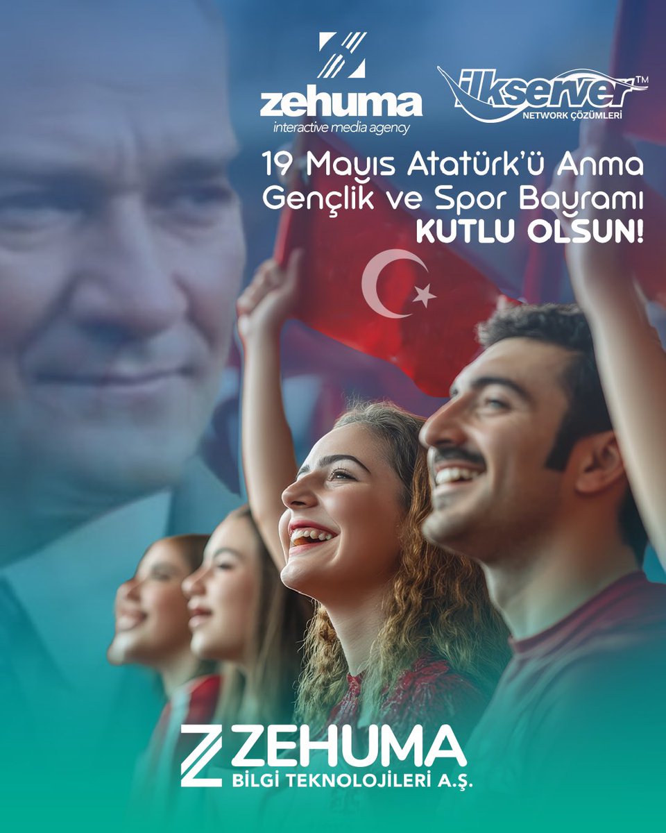 19 Mayıs Atatürk’ü Anma Gençlik ve Spor Bayramımız kutlu olsun! 🇹🇷🇹🇷

#Atatürk #19mayıs #19mayıs1919 #GençlikBayramı #Samsun #Türkiye #ilkserver #zehuma #zehumadijital