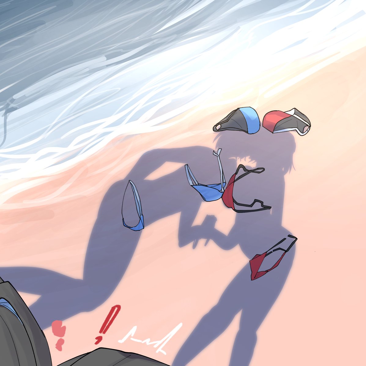 #이터널리턴 #EternalReturn #ER_Fanart
뭔가 많이 보여서 나도 그려보는 데비 마를렌 수영복