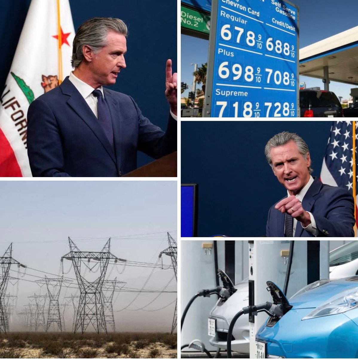 🚨 BREAKING: Newsom Just Slapped Californians With a $0.65 PER GALLON Gas Price Hike — and It’s Just the Beginning.

Gavin “Green Tyrant” Newsom is jacking up gas prices by 65 cents per gallon — not because of war, not because of supply, but because of his radical climate cult