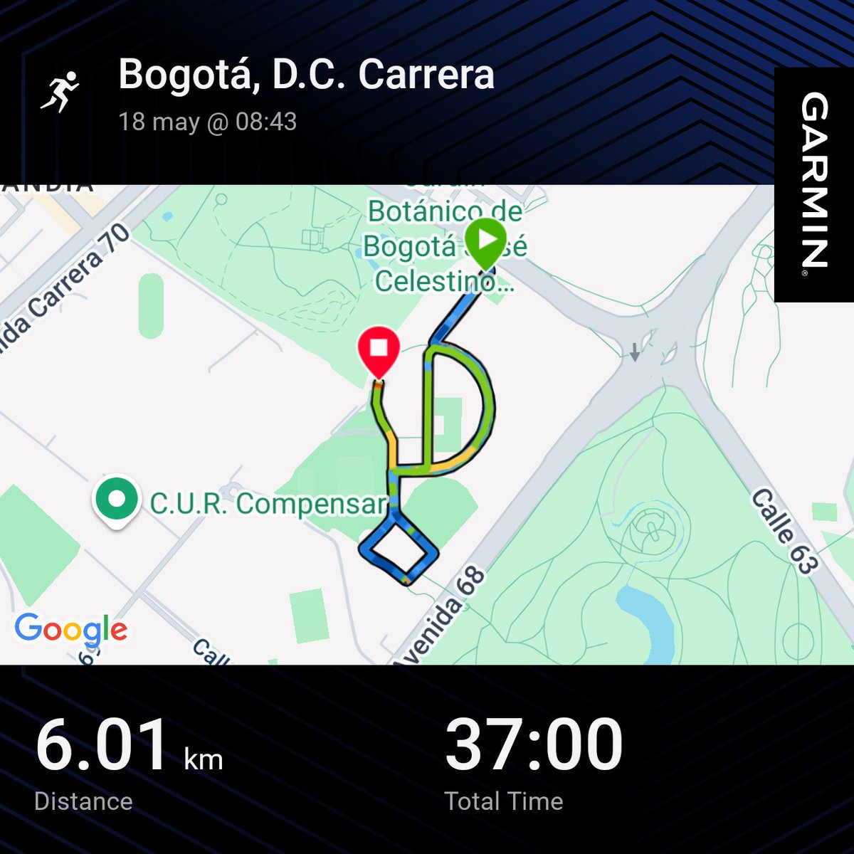 Ivan_Fernando85's tweet photo. Domingo de running #garmin #beatyesterday https://t.co/J0m9TiqAuO