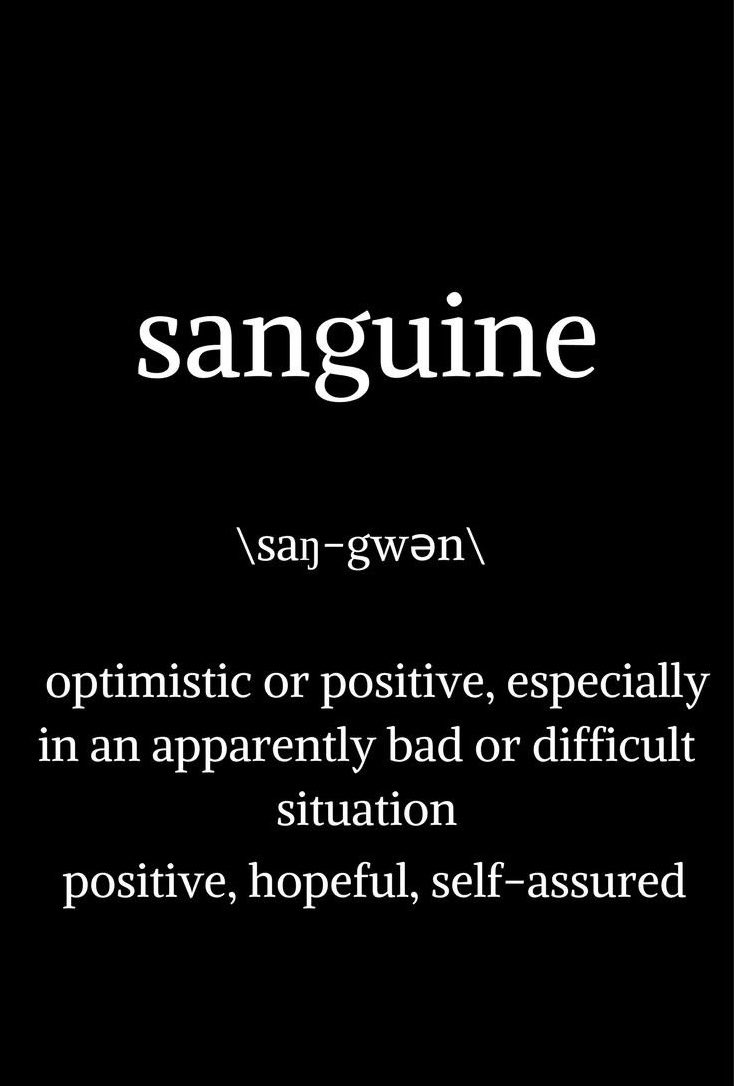 sanguine