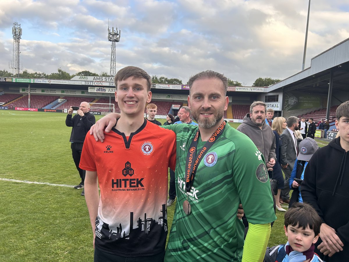 And Scunny did it after 3 relegations finally!! What a relief! Put us through the wringer, so happy for Josh! 👏👏