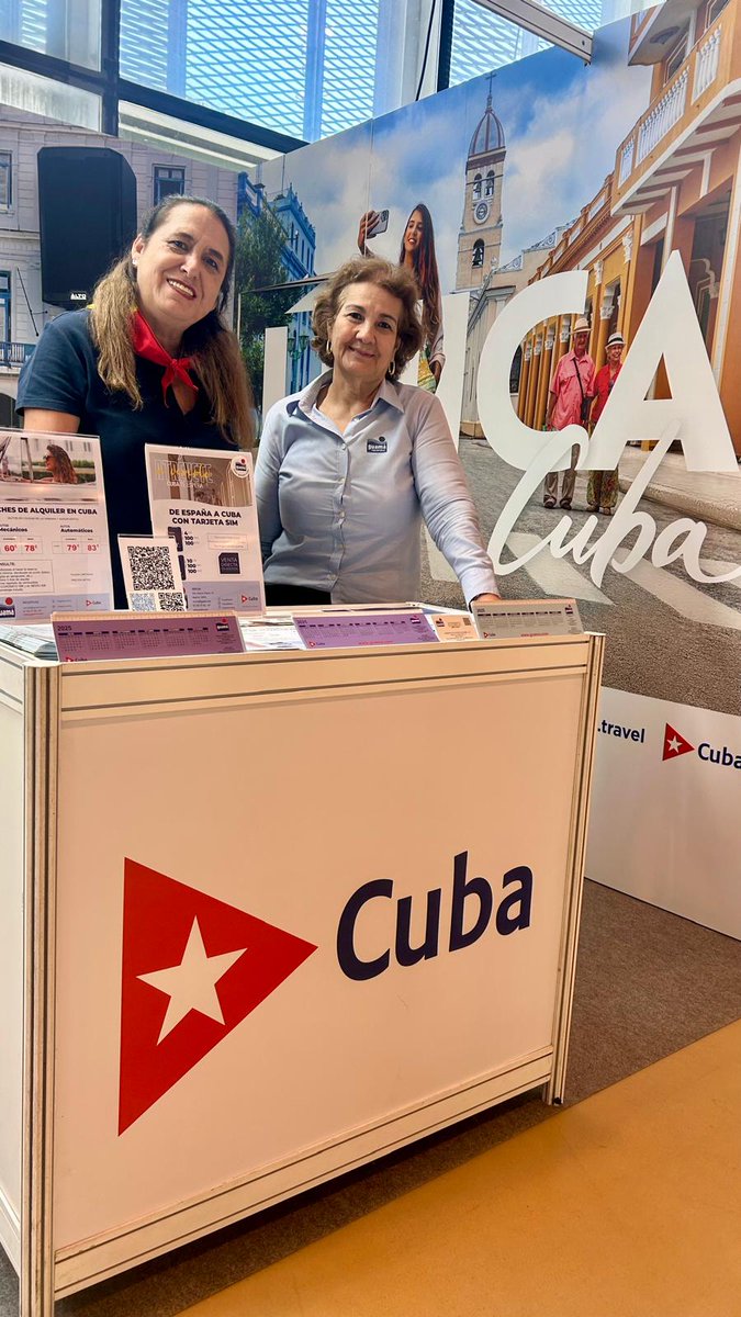 Ayer en ARATUR los visitantes pudieron disfrutar de mojitos de ron cubano. También conocieron las ofertas que tenemos preparadas para que el viaje a Cuba sea perfecto. ¡No te las puedes perder!
#CubaUnica #CubaTeEspera #AtreveteaVivirlo #travelling #aratur2025 #MojitoCubano