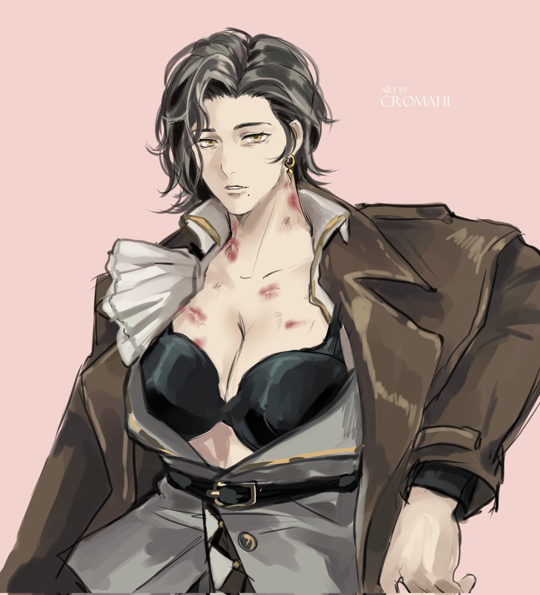 Comm for <a href="/LinksOfSirs/">Link kromre</a> 

Greta Hoffman from Reverse 1999 
♥️