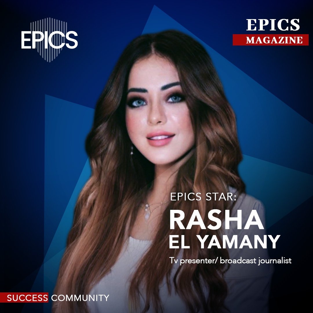 🌐"Rasha El Yamany: 
A Journey of Courage and Determination. Discover her inspiring story and contributions to the world of journalism."

🌐 "رشا اليمني: رحلة شجاعة وتصميم. اكتشف قصتها الملهمة ومساهمتها في عالم الاعلام ."