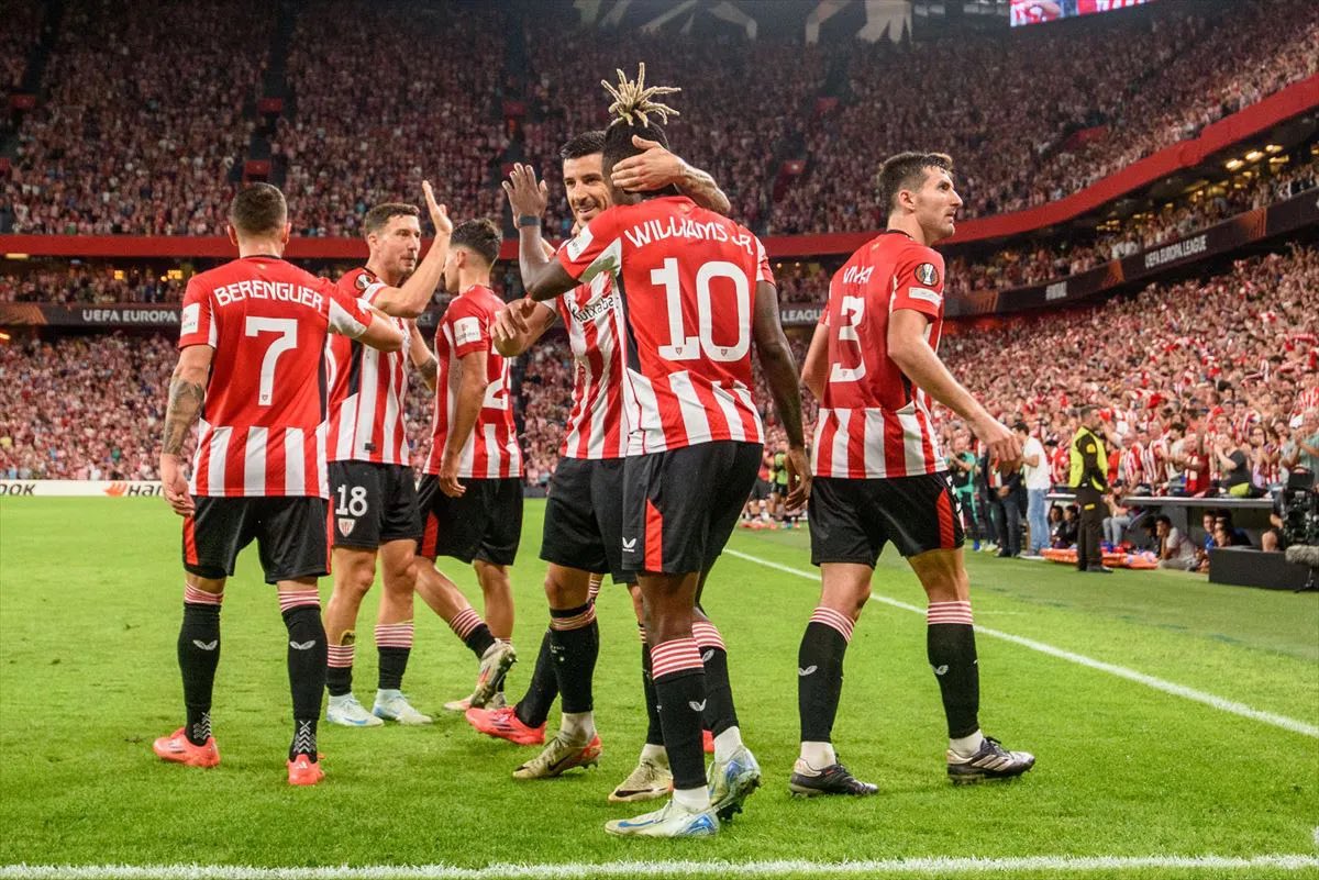 🔝 El Athletic va a llegar a la última jornada siendo: 

👉🏻 Cuarto con 70 puntos.
👉🏻 El equipo con menos derrotas en La Liga (5/37).
👉🏻 El equipo que menos goles recibe de las 5 grandes ligas europeas (26).

🔥 Un auténtico equipazo, digno de Champions League.