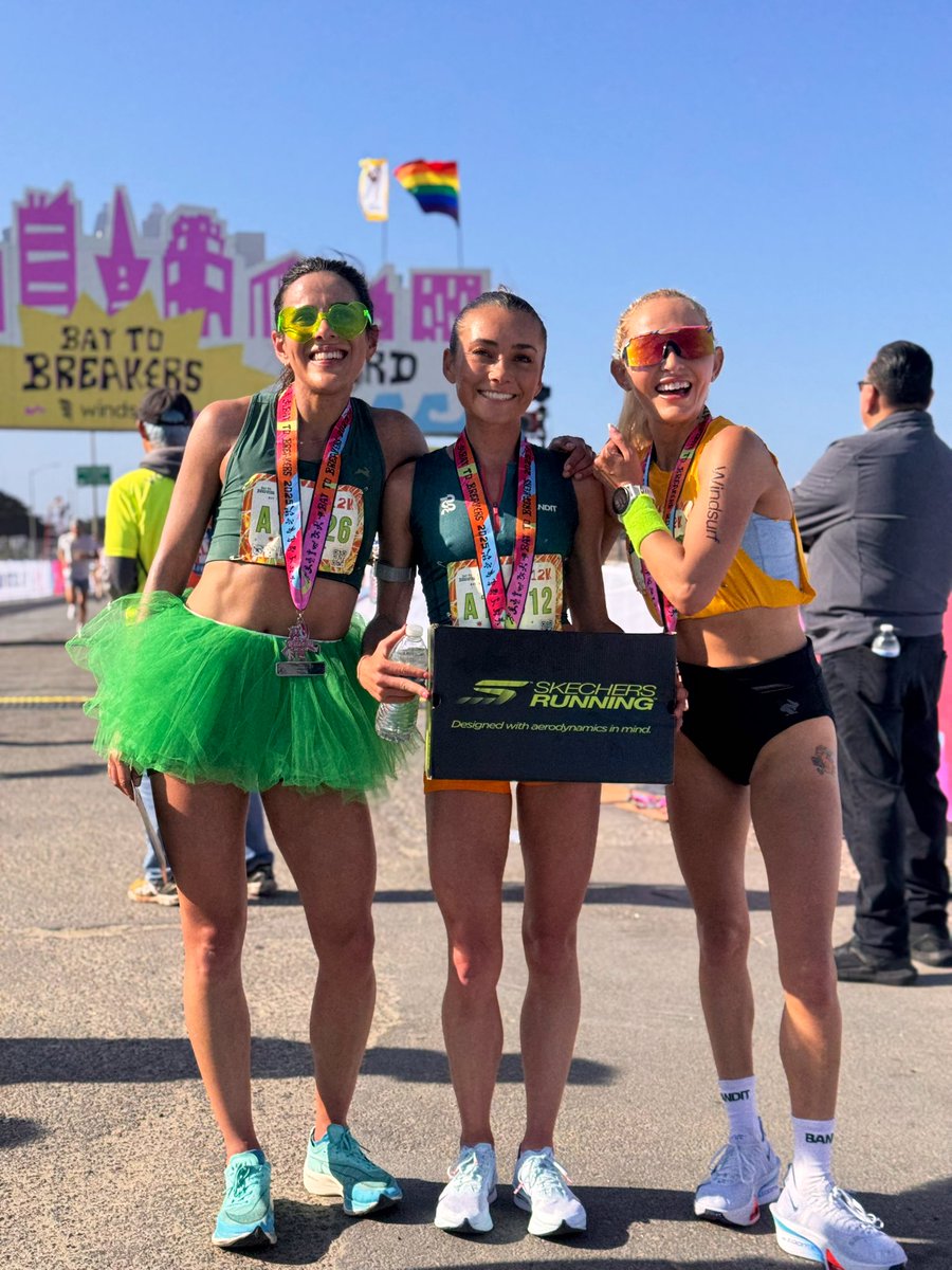 And the Bay to Breakers 12K powered by Windsurf winners are….