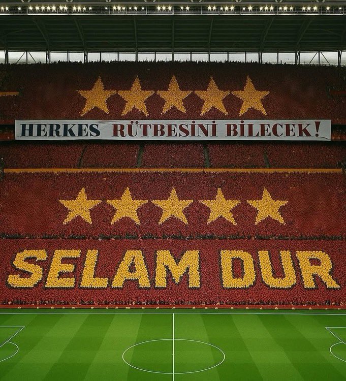 Çakma değil gerçek 5.yıldız
#SampiyonGalatasaray