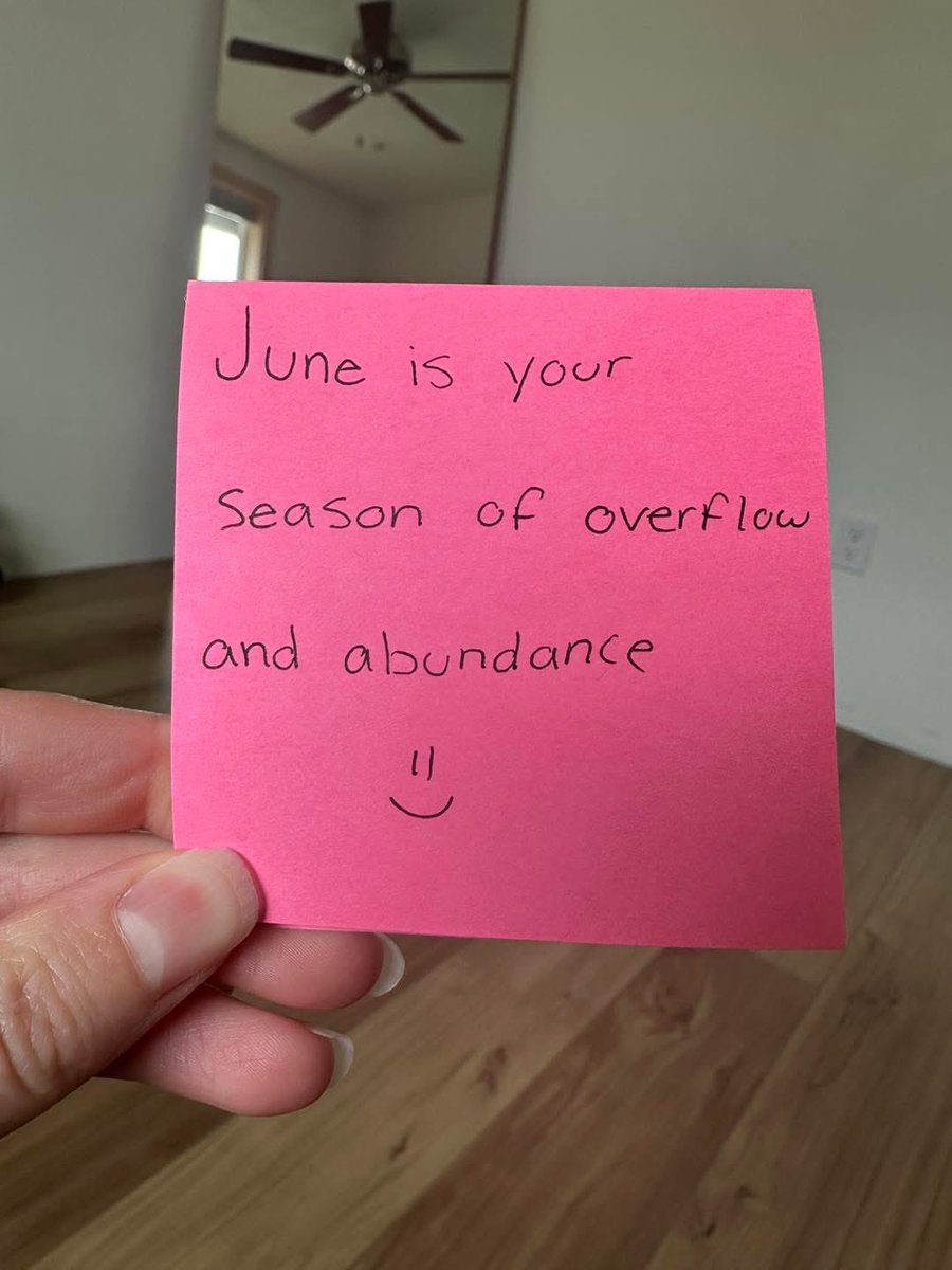 JUNE IS YOUR SEASON OF OVERFLOW AND ABUNDANCE🙏🏾