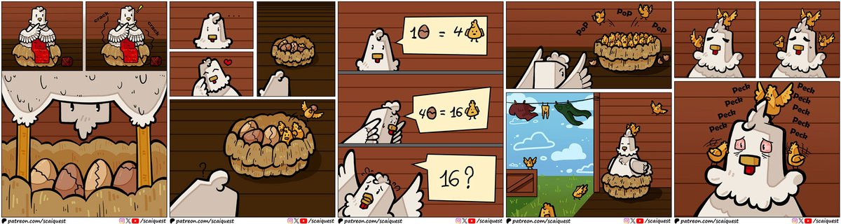 ScaiQuest's tweet image. 🥳New comic: "Parenthood"! A visual representation of the joys of... well... parenthood! 😵‍💫

👀Join us on Patreon (patreon.com/scaiquest) for early &amp;amp; behind-the-scenes access, HD art and bonus panels!

 #minecraft #minecraftcomic #minecraftart