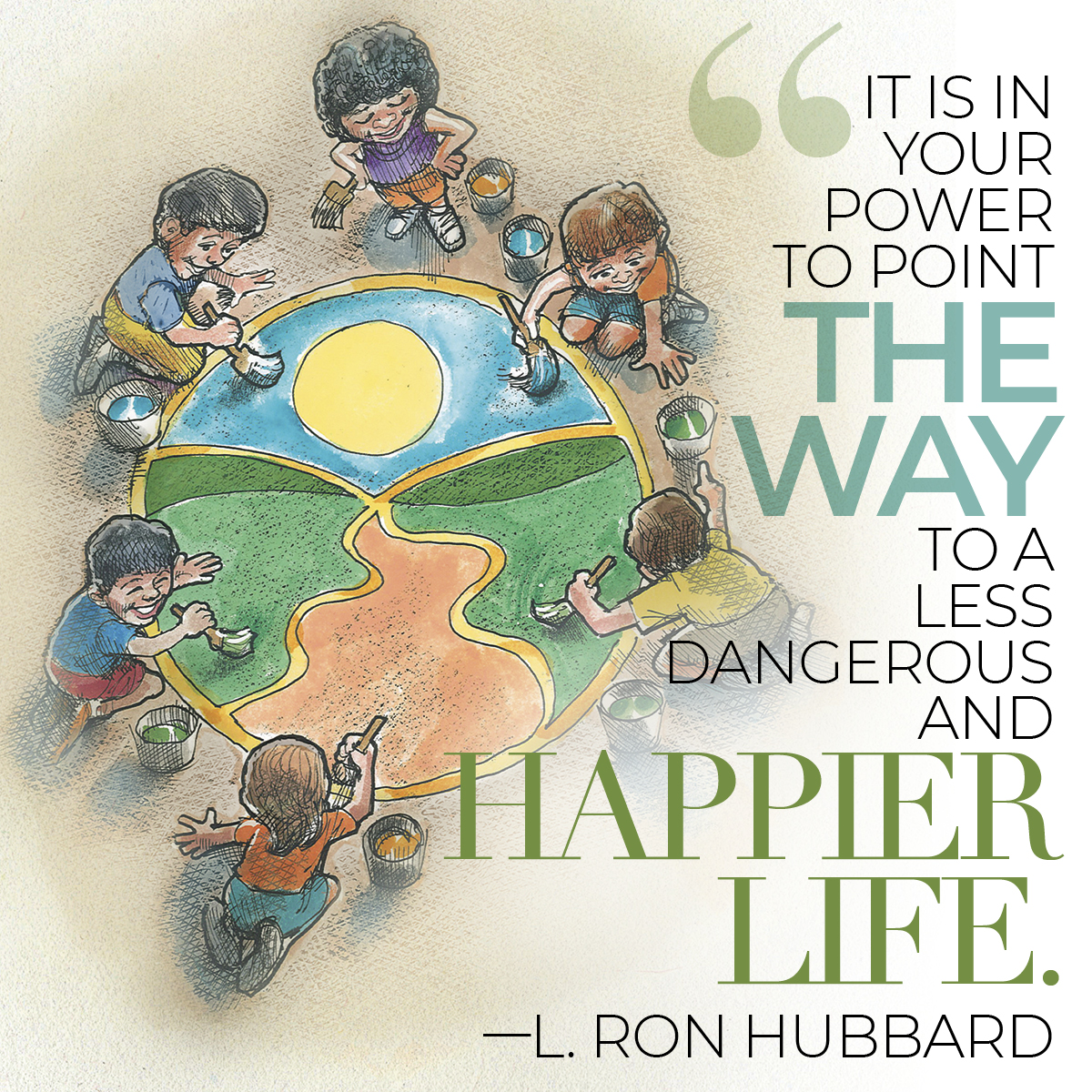 LRonHubbard's tweet photo. “While no one can guarantee that anyone else can be happy, their chances of survival and happiness can be improved. And with theirs, yours will be,” L. Ron Hubbard wrote in the first moral code based wholly on common sense.

Find out how you can point the way to a less dangerous and happier life: https://t.co/t9OSHFdFJw