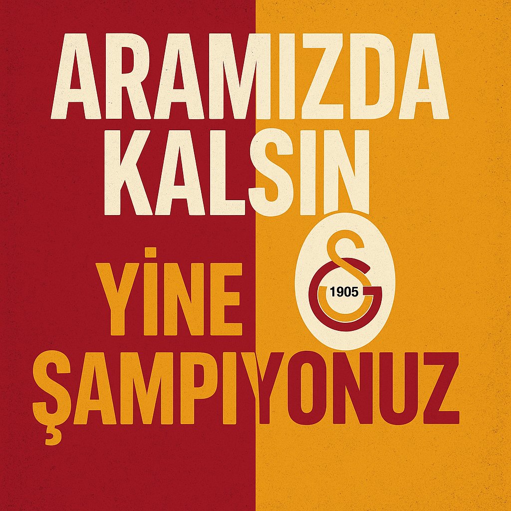 "Sezonu 38 haftalık dizi gibi izledik. Final bölümünde başrol yine Galatasaray!"

#SampiyonGalatasaray