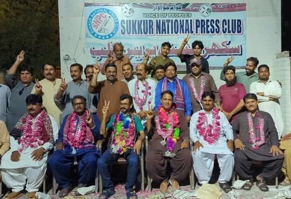 Congratulations to My dear friend <a href="/RindTaj/">Taj Rind-Journalist</a> a brave, courageous &amp; highly professional journalist from Sukkur, on being elected as the President of the Sukkur National Press Club ❤️