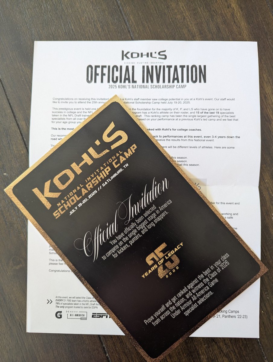 John Girard (@thejohngirard) on Twitter photo Excited to be out in Gatlinburg this summer! Thank you for the invite <a href="/KohlsKicking/">Kohl's Kicking Camps</a>
<a href="/steverausch17/">Rausch Kicking</a> <a href="/MVToro_Football/">Toro Nation</a>
<a href="/litten_andy/">Andy Litten</a> <a href="/MVTOROS_AD/">MV Toros Athletics</a> Excited to be out in Gatlinburg this summer! Thank you for the invite <a href="/KohlsKicking/">Kohl's Kicking Camps</a>
<a href="/steverausch17/">Rausch Kicking</a> <a href="/MVToro_Football/">Toro Nation</a>
<a href="/litten_andy/">Andy Litten</a> <a href="/MVTOROS_AD/">MV Toros Athletics</a>