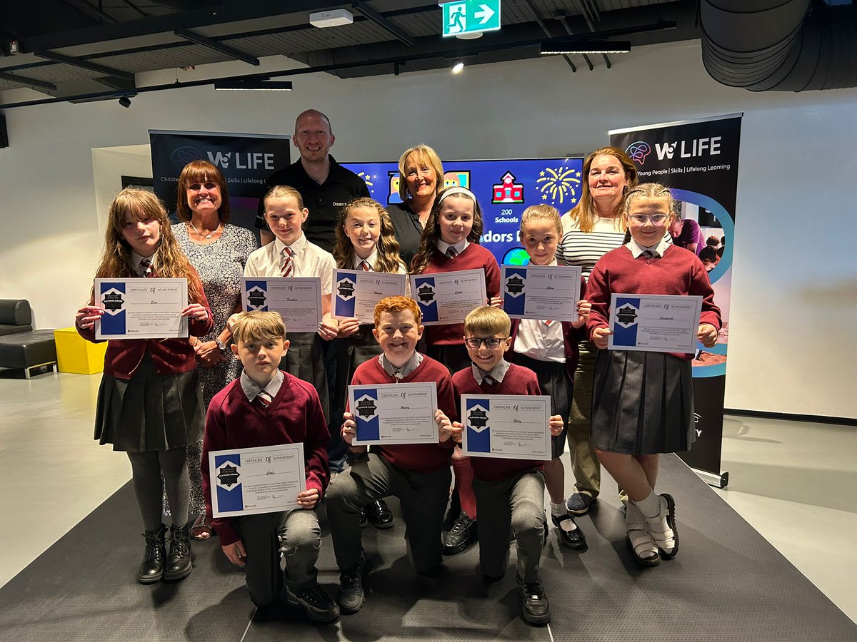 Holy Trinity PS (@holytrinitybelf) on Twitter photo Congratulations to our Dream Space Ambassadors who attended their Graduation Ceremony on Friday at W5. Huge thank you to Matty, Alana and Conor for our fun workshops and pizza party! Thanks to <a href="/NeeveHyland/">Neeve Hyland</a> and Matty for all our training. We loved it! #MSDreamSpace <a href="/MS_eduIRL/">Microsoft Education Ireland</a> Congratulations to our Dream Space Ambassadors who attended their Graduation Ceremony on Friday at W5. Huge thank you to Matty, Alana and Conor for our fun workshops and pizza party! Thanks to <a href="/NeeveHyland/">Neeve Hyland</a> and Matty for all our training. We loved it! #MSDreamSpace <a href="/MS_eduIRL/">Microsoft Education Ireland</a>