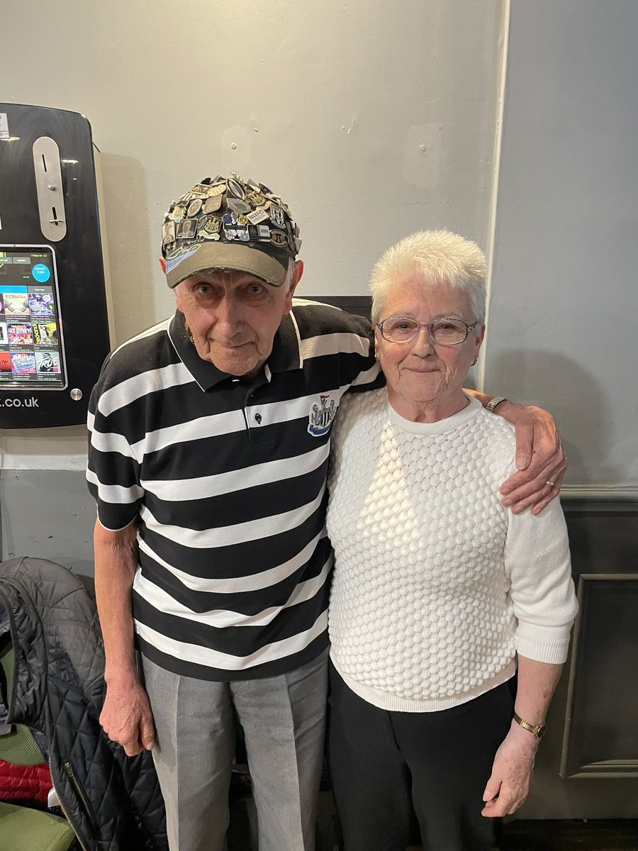 I had the pleasure of meeting John &amp; Margaret from Leam Lane yesterday, you might have seen them selling programmes in Newcastle on match days. John started selling programmes in 1956 and still does today with Margaret’s help. Would be great if they got featured in a programme