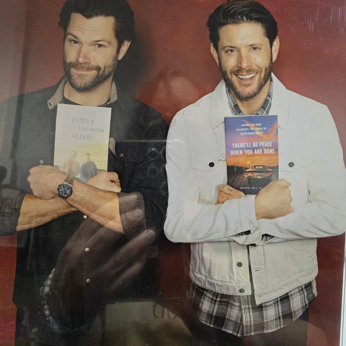 Grab a copy of the books with chapters from the #Supernatural actors at #SPNNJ vendor room or at a bookstore or Amazon! Benefits Random Acts and suicide prevention.