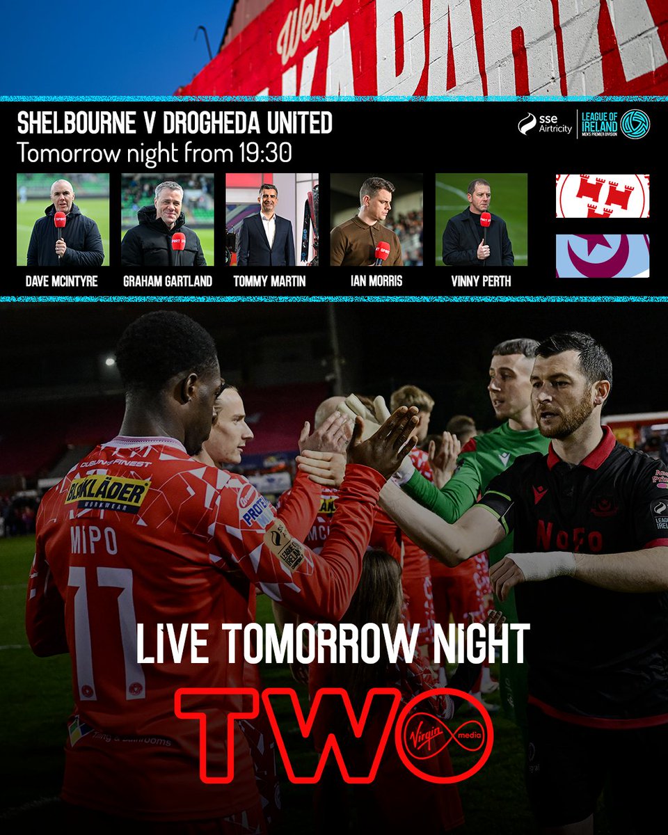Live tomorrow night on <a href="/VMSportIE/">Virgin Media Sport</a> 👊