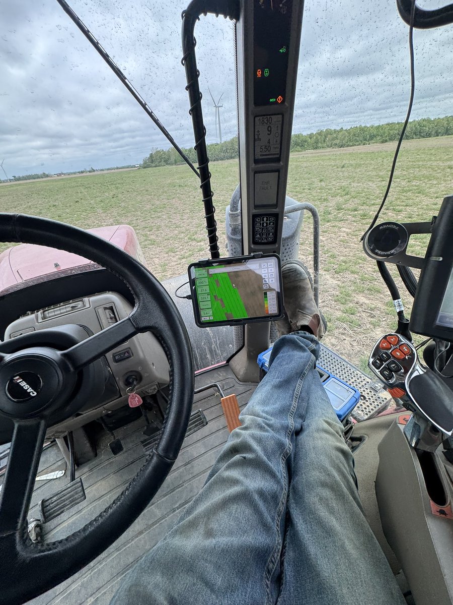 Planting some more may 24 beans before the big leaf game tonight!