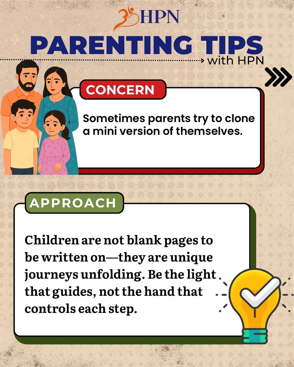 HinduParents's tweet image. 🧑🧑🧒🧒 Parenting Tips With HPN
#parenting
#parentingtips
#raisingwithdharma
#ParentingTipsWithHPN
#ConsciousHinduParenting