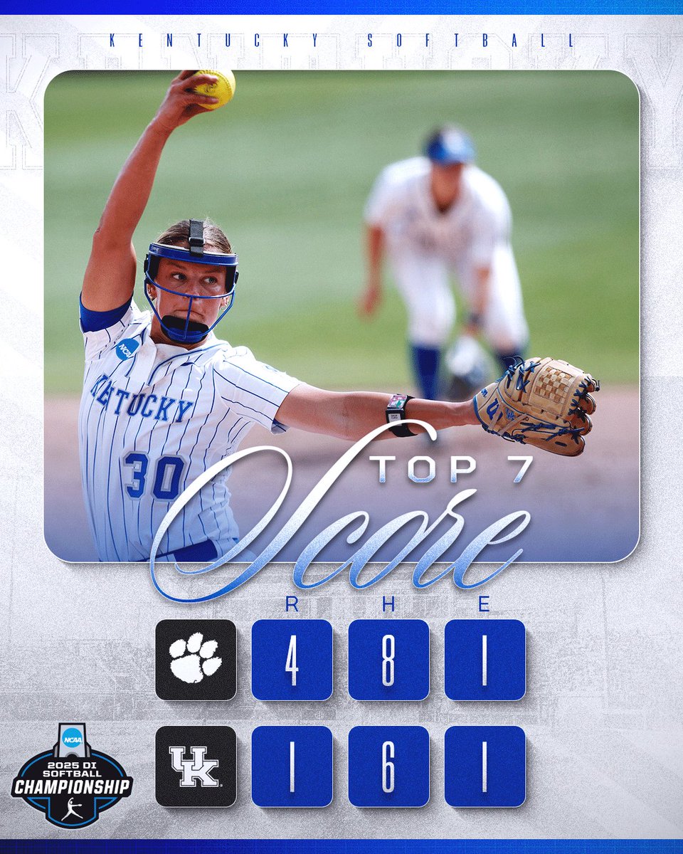 Kentucky Softball (@uksoftball) on Twitter photo Sarah out to the circle for the 7th πΌ
πΊ SEC Network
π±π» tinyurl.com/3m53e6b6
π tinyurl.com/y6nurxwv
#WeAreUK x <a href="/NCAASoftball/">NCAA Softball</a> Sarah out to the circle for the 7th πΌ
πΊ SEC Network
π±π» tinyurl.com/3m53e6b6
π tinyurl.com/y6nurxwv
#WeAreUK x <a href="/NCAASoftball/">NCAA Softball</a>