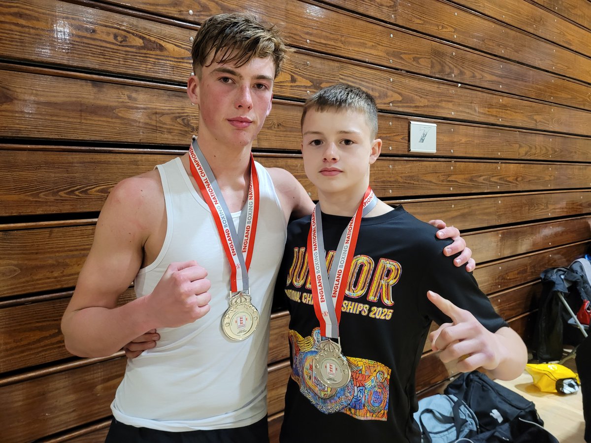 Junior National Championships Silver Medalists Andrew Jones &amp; Josh Lowther
#teamleighboxing
