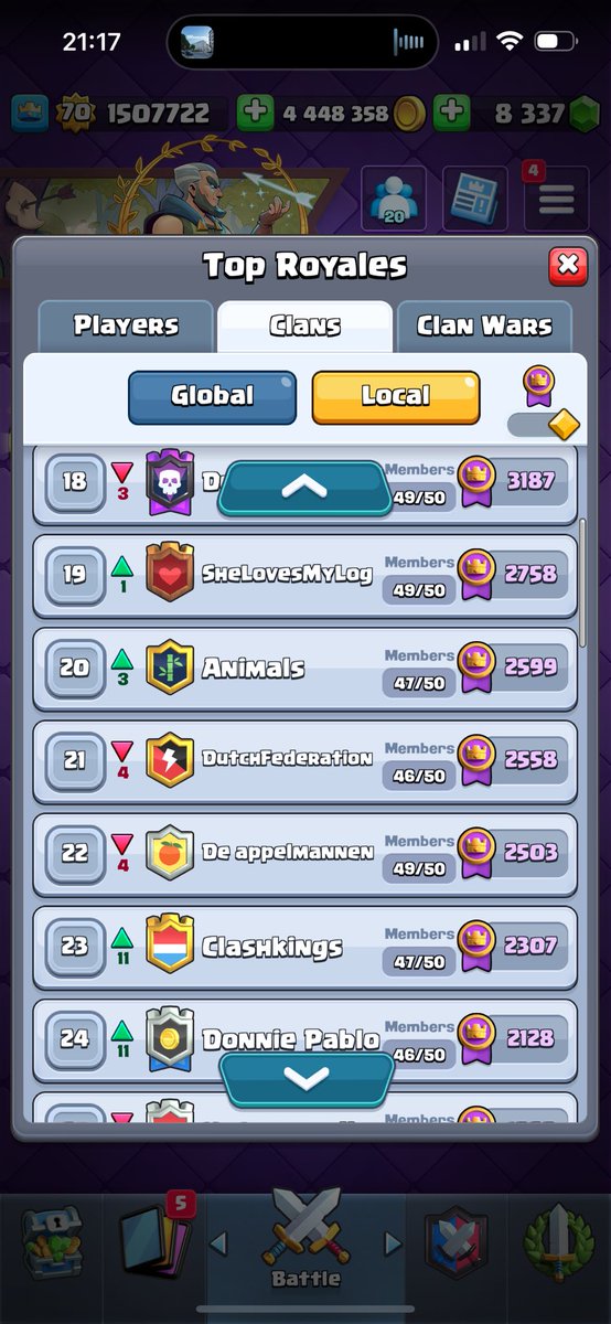 Where looking for new good people to make the clan bether ❤️

🍏🍎