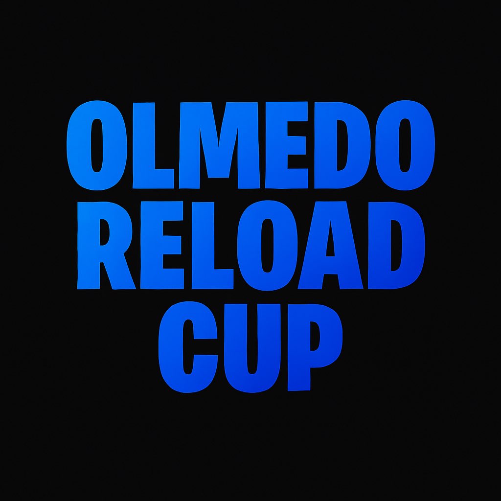 🏆 OLMEDO RELOAD CUP 🏆

~ 5 games 
~ Modalidades Solo y Dúo (random pick)
~ +80€ en premios
~ Fecha por determinar 

Requisitos para participar 👇

Seguir a <a href="/OlmeedooMNG/">Olmeedoo_</a> 
Rt + @ de dos amigos

No habrá qualifiers y se presentarán a los jugadores de 10 en 10 , suerte a todos