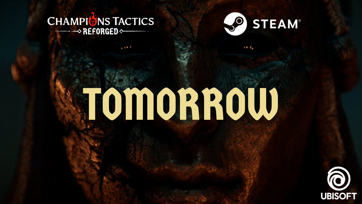 Champions Tactics: Reforged launches on Steam tomorrow! 🚨 

Get ready to enter the dark world of Grimoria and test your tactical prowess in intense PvP battles ⚔️

👉 Wishlist now: bit.ly/ChampionsTacti… ♦️