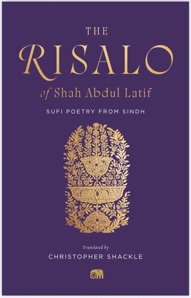 In case you missed the magisterial bilingual edition of The Risalo, a gorgeous paperback edition is coming this Oct from <a href="/Harvard_Press/">Harvard University Press</a>.

“I can think of no better translator than Christopher Shackle to bring Shah Abdul Latif to a global audience.”
––<a href="/iamrana/">Rana Safvi رعنا राना</a> 

#murtyclassics