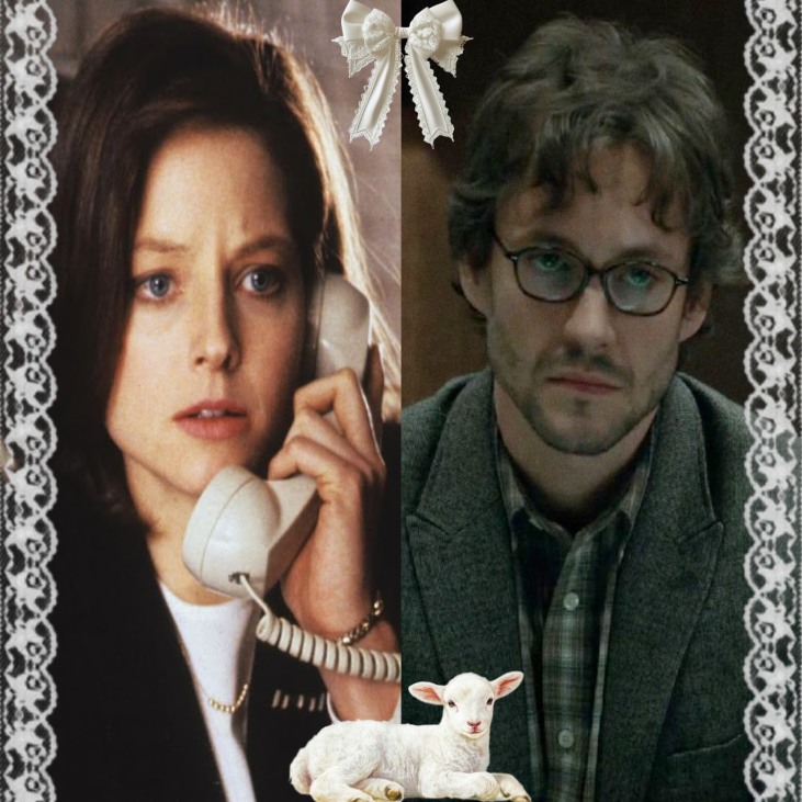 mlmhyvne's tweet photo. the silence and wrath of the lambs :3 https://t.co/xjEJNpKLPG