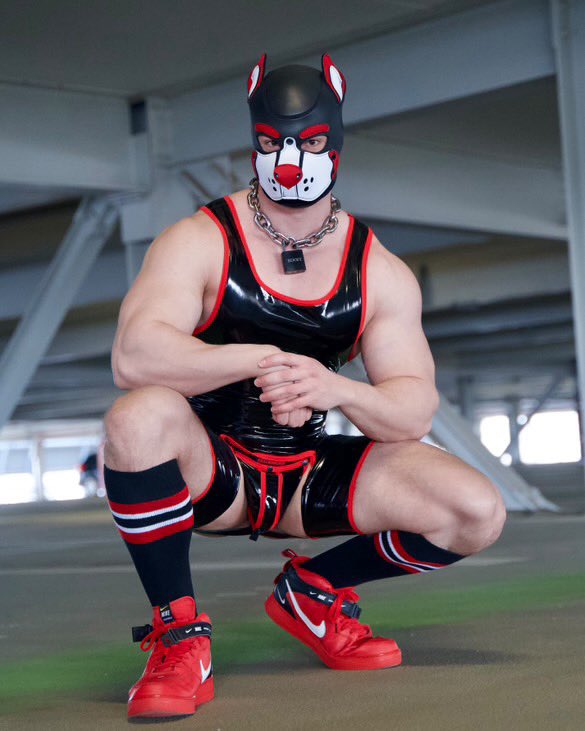 I’ve not seen this look better , Black Chrome by <a href="/MusclePupRocky/">MusclePupRocky</a> ❤️❤️❤️❤️❤️