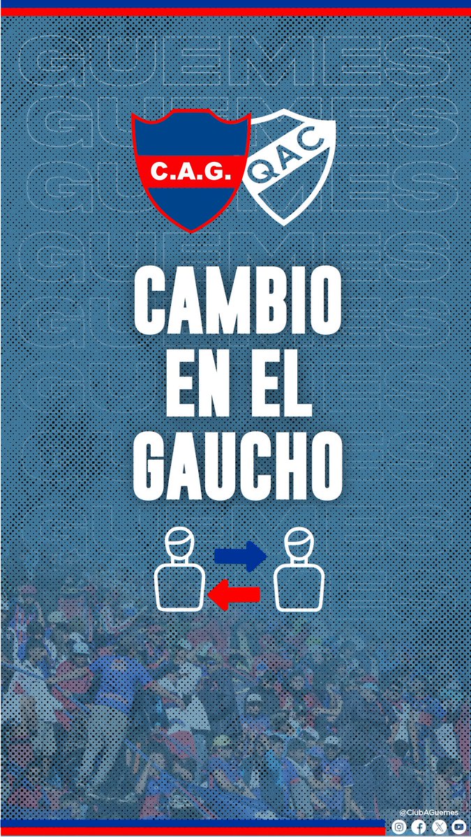 [Primera Nacional]
22' Segundo Tiempo 
Cambio en Güemes, se retiró Martín Álvarez, e ingresa Pablo Palacios Alvarenga.
<a href="/ClubAGuemes/">Club Atlético Güemes</a> 0-0 <a href="/qacoficial/">Quilmes A.C.</a> 

#Fecha15
#VamosLosGauchos
#OrgulloSantiagueño