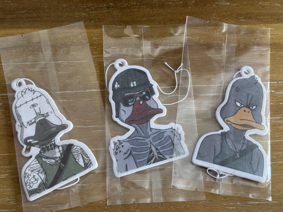 Time to change the car freshener and had to come give a s/o to <a href="/MLewisson10/">CHOP</a> 

Which <a href="/NoncoDucks/">Nonconformist Ducks</a> should I go with next? 

(I can’t remember the scents but they’re all good! 🥰)