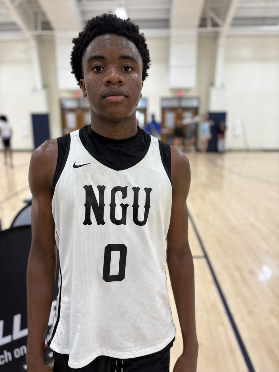 Troy Henry 6’2 2026 G NGU 

Another tough guard for the NGU with decent size and swagger to him, did a good job pushing the break, playing fast and under control. Was able to finish around the rim and showed an effective jump shot.