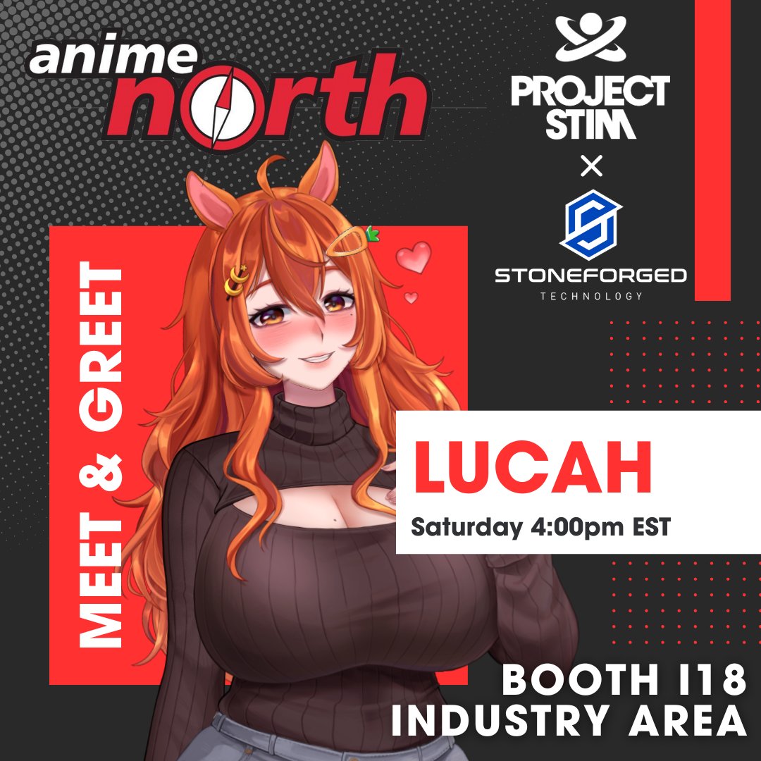 HORSE MOM IS GOING TO BE AT ANIME NORTH!🐴
My FIRST EVER virtual Meet &amp; Greet!

☕️May 24th, 2025
☕️ Saturday, 4pm EST

I'm SO EXCITED! I can't wait to meet you!