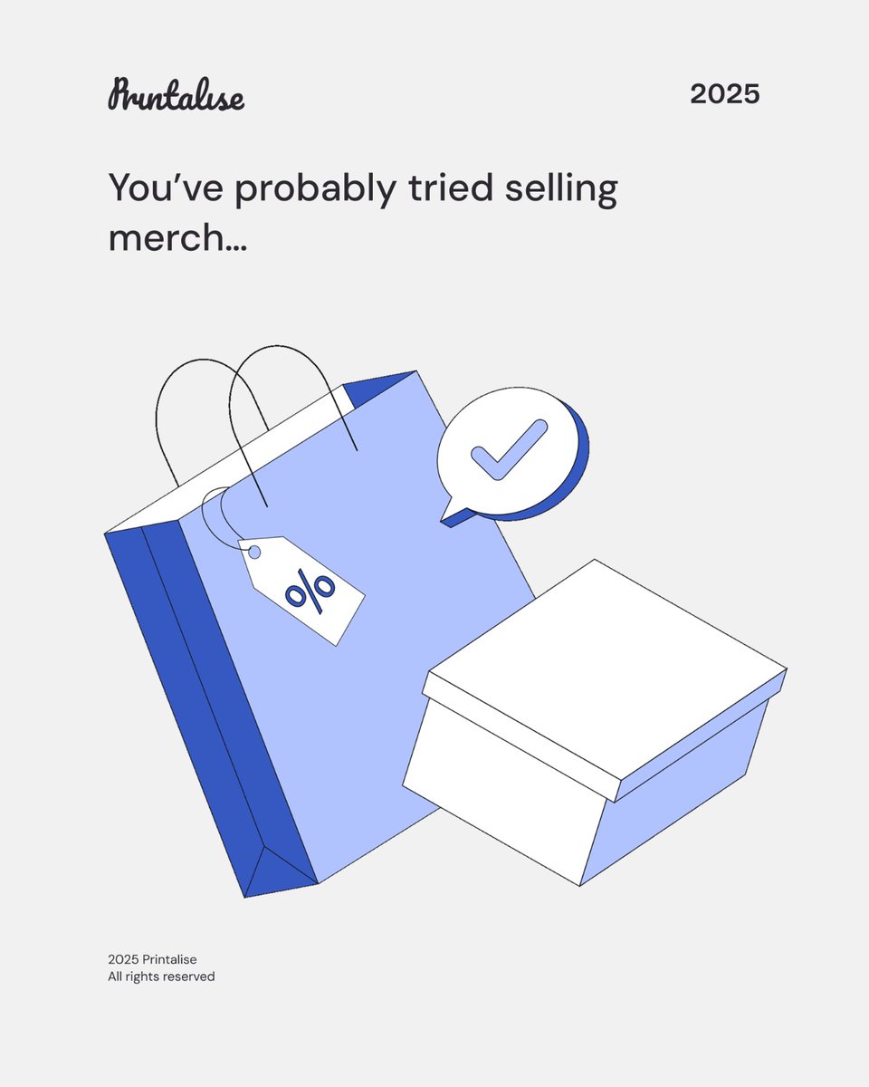 PrintaliseCo's tweet photo. How traditional printing is killing your merch business https://t.co/sefCdqJHXy