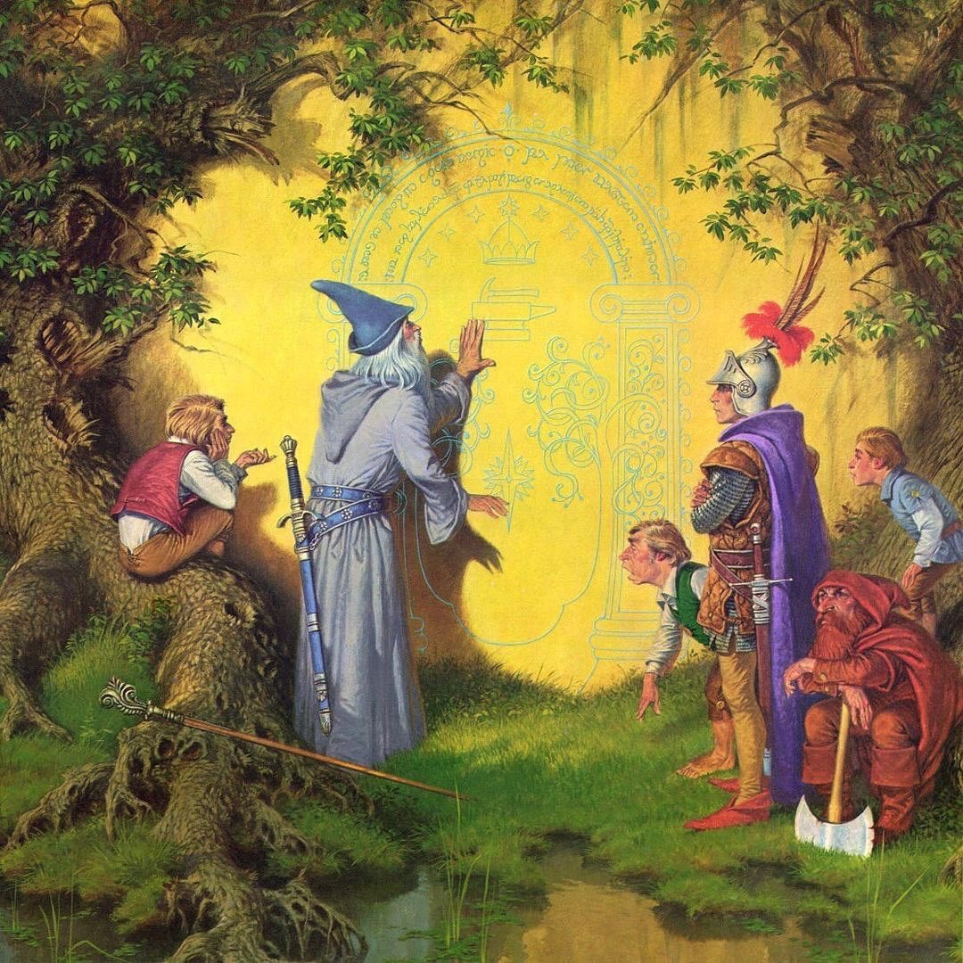HeavyMetalInk's tweet image. The Lord of the Rings art by Darrell K. Sweet 🙌