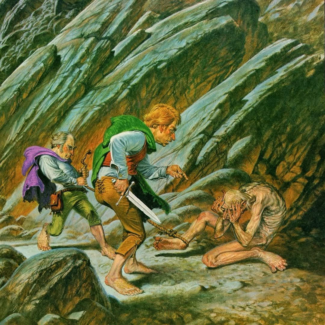 HeavyMetalInk's tweet image. The Lord of the Rings art by Darrell K. Sweet 🙌