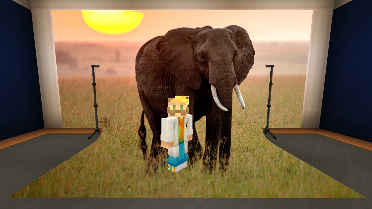 Ever wanted to touch grass with elephants? :)

#Minecraft